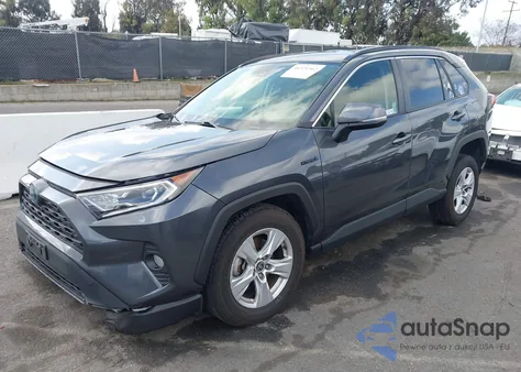 2020 Toyota Rav4 Hybrid Xle z USA, uszkodzony, nr VIN JTMRWRFV2LD064535
